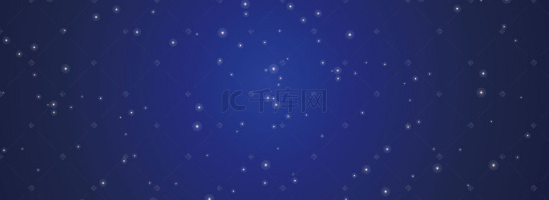 扁平插画科技科技背景图片_蓝色科技星空元素