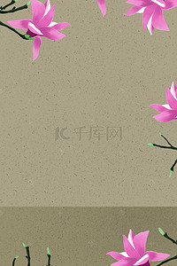 女神节鲜花海报背景图片_春天鲜花背景下载