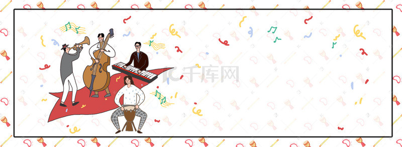 宣传火锅背景图片_美食吃货节宣传背景banner
