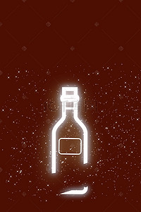 海报鸡尾酒背景图片_美式菜单酒店聚会霓虹灯酒瓶啤酒酒吧海报