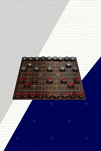 象棋游戏背景背景图片_商务中国象棋大赛PSD分层