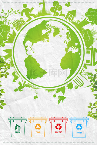 世界卫生日环保海报