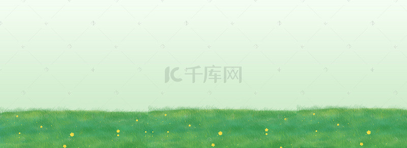 文艺植物背景图片_二十四节气立春绿色文艺清新banner