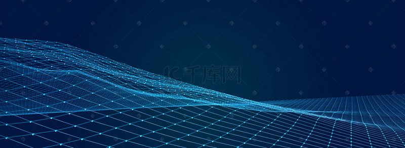 互联网背景元素背景图片_蓝色科技线条通用背景