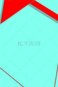 折纸素材背景图片_红色折纸简约边框