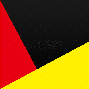 黄色扁平几何背景图片_几何拼接简约聚划算直通车主图图片