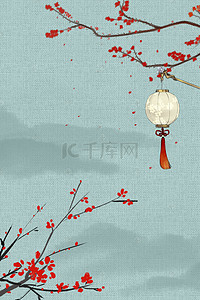 古风古典花卉中国风工笔画海报背景图片_中国风工笔画花朵传统背景海报