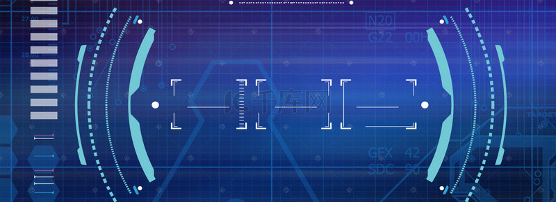 创意科技风VR科技PSD分层