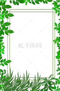 绿色清新鲜花背景图片_唯美小清新川田花卉背景图