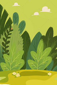 绿色抠图背景背景图片_绿色的植物背景免抠图