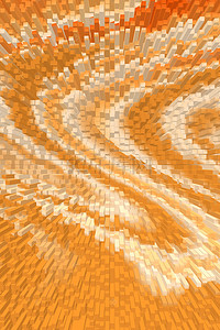 橙商务背景图片_珊瑚橙大气立体3D背景素材