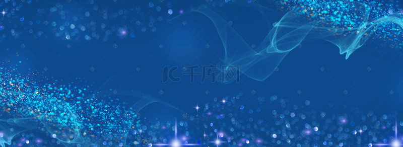 科技粒子大数据背景图片_蓝色科技颗粒ppt背景