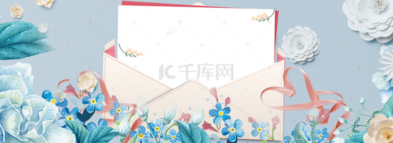 信纸背景图片_浪漫文艺三八妇女节女王节banner背景