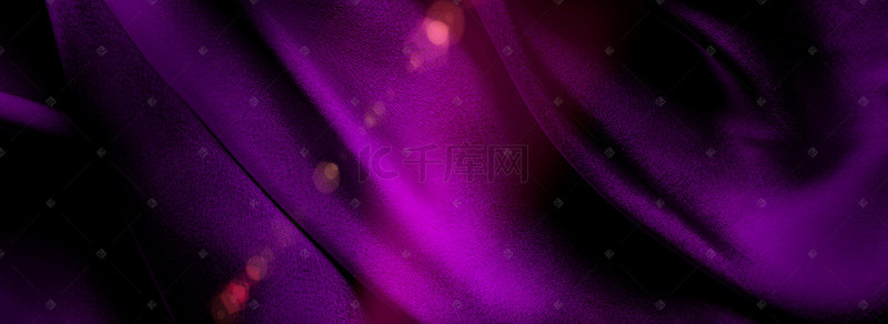 梦幻紫色丝绸banner背景