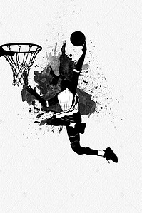 篮球比赛背景海报背景图片_体育海报背景素材