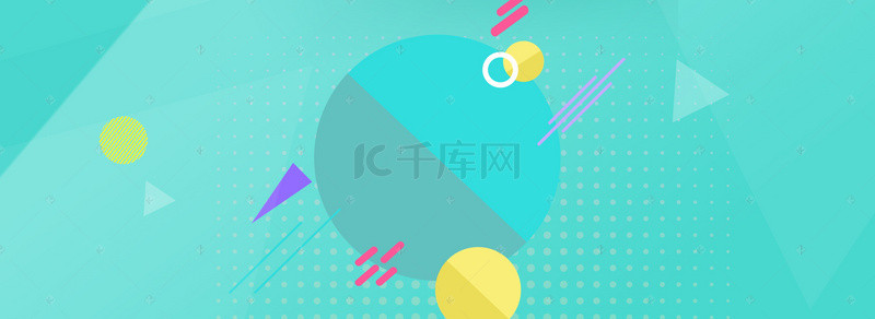 球体线条背景图片_线条扁平立体绿色渐变banner