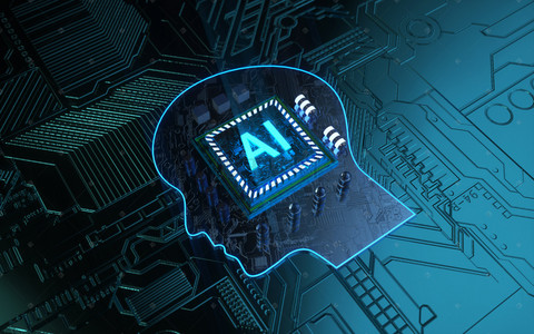 AI人工智能背景图片_ai人工智能芯片