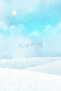 十二月你好简约psd分层banner