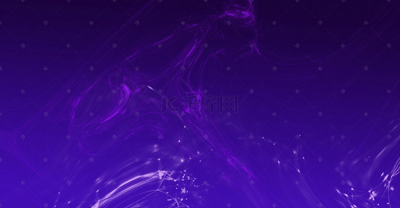 科技感线条紫色背景图片_商务大气线条科技感紫色渐变背景