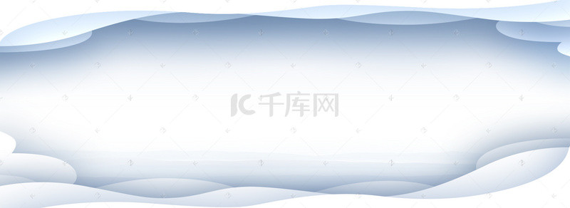 茶清新白色海报背景banner