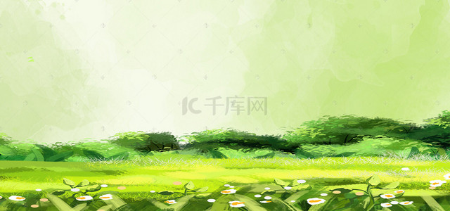 清新绿色校园背景背景图片_清新绿色宣传栏平面广告