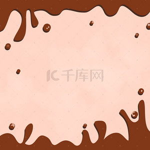 促销零食背景图片_巧克力面包零食PSD分层主图背景素材