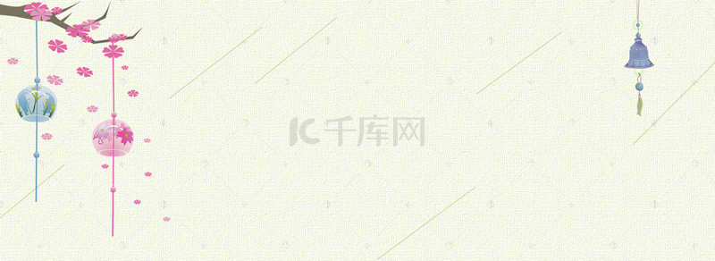 清新淡绿背景图片_淡绿色文艺中国风banner