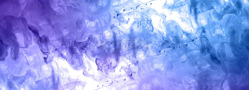 紫色虚幻背景图片_蓝紫色烟雾缭绕背景