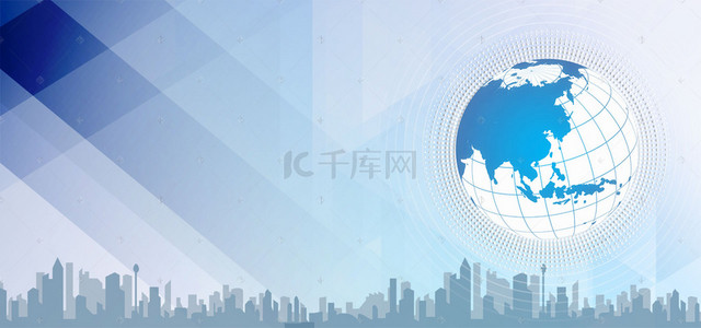 跨境电商氛围图背景图片_跨境地球电商banner