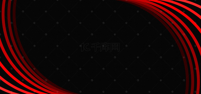 大气名片背景背景图片_红黑商务大气名片背景