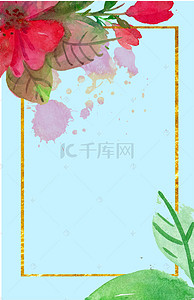 花卉合成背景图片_创意小清新花朵花卉海报背景