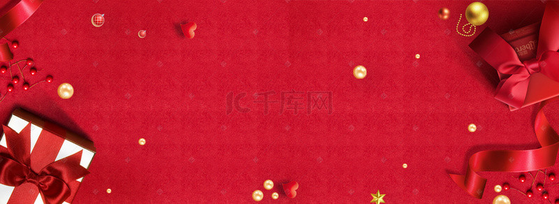 520礼物盒背景图片_红色庆典情人节背景