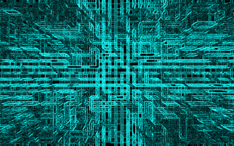 科技蓝海报背景背景图片_蓝色质科技海报背景 线路 科技 广告背景