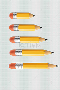 创意铅笔教育背景