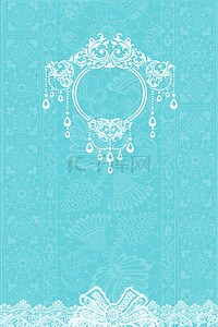 欧式浮雕欧式拱门背景图片_高级色通用背景简约底纹蝴蝶结海报