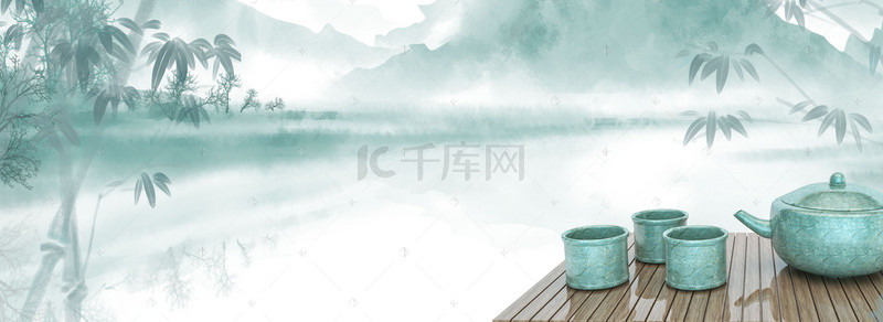 免费茶叶背景图片_新茶茶叶海报背景