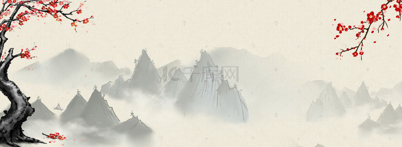 中式促销海报背景图片_中国风古典家具促销海报背景