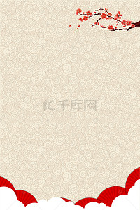中国风美食螺狮粉特色小吃海报背景素材