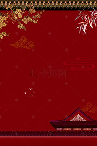 故宫建筑背景背景图片_北京之旅北京故宫旅游背景素材