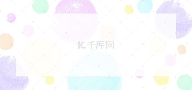 淘宝小清新文艺水墨夏天清爽banner