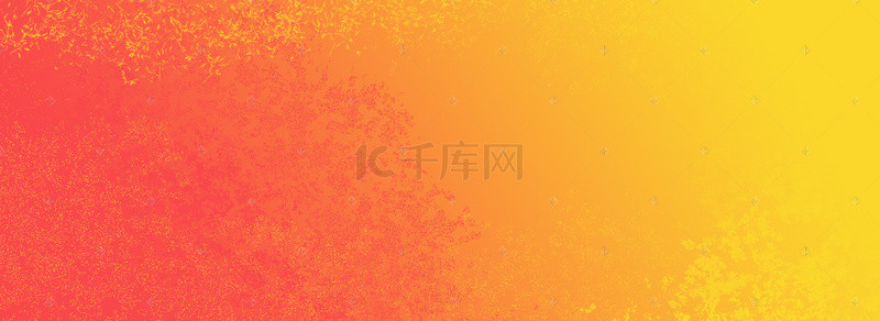 banner橙色背景图片_水彩喷溅中国红黄吉祥色背景