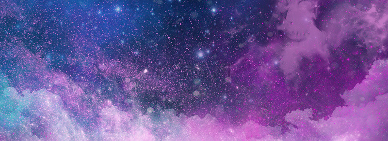 紫色梦幻背景背景图片_梦幻星空紫色渐变背景