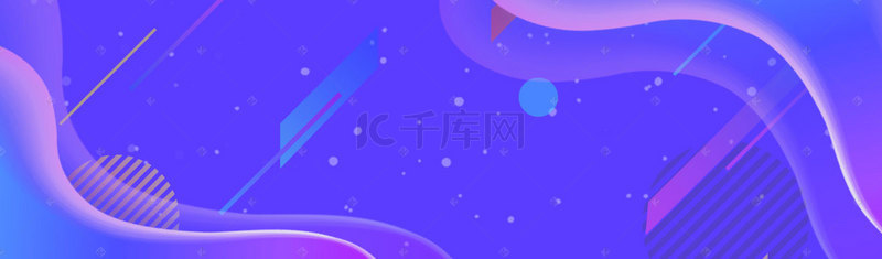 简约装饰几何图形背景图片_简约时尚不规则图形banner