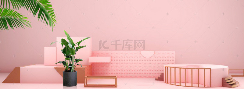 小清新风格简约背景图片_小清新风格电商海报背景banner