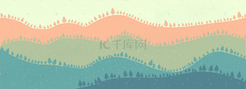 扁平风春天来了banner