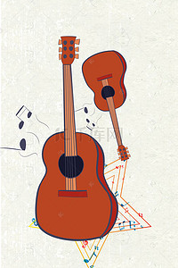 音乐海报背景素材背景图片_音乐节校园音乐海报背景素材