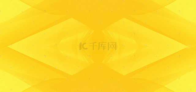 黄色底图背景图片_公司扁平几何黄色背景海报