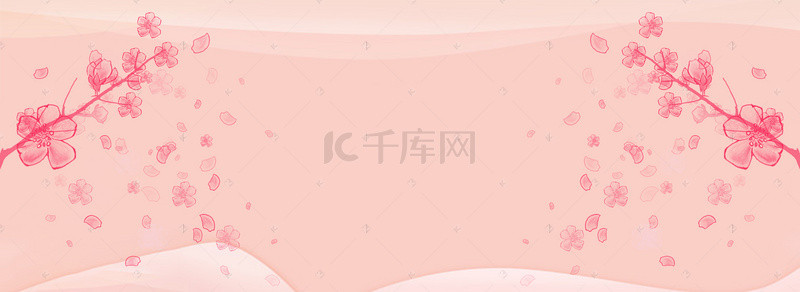 小清新浪漫婚礼背景图片_唯美小清新花朵婚礼