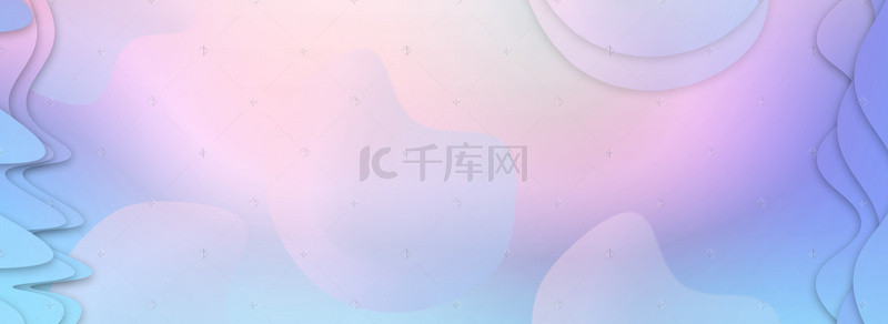 99大促女装背景图片_99焕新流动线条几何紫色banner