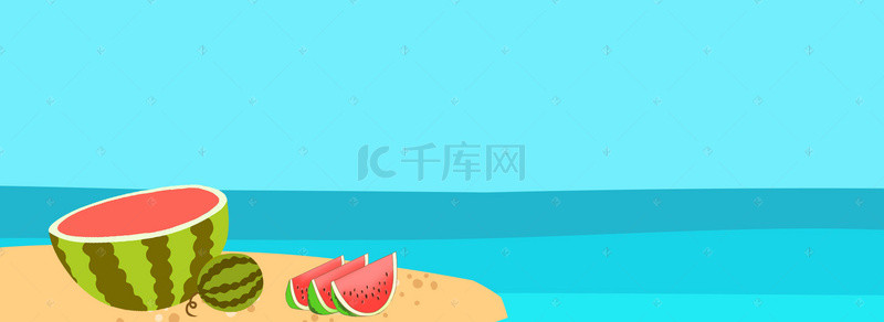 夏日主题背景设计